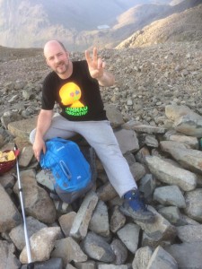 ian on scaffell pike